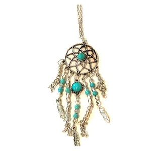 Dram catcher w Turquoise Beads